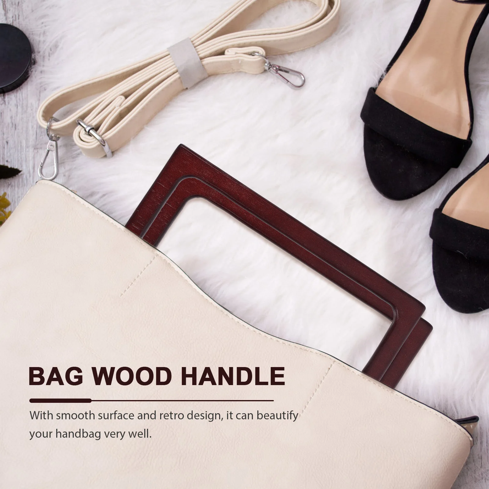 4pcs Handbag Wooden Handles Vintage Retro Bag Replacement Handle for DIY Shoulder Bags Travel Handbags Wallet Accessories Safe
4pcs Handbag Wooden Handles Vintage Retro Bag Replacement Handle for DIY Shoulder Bags Travel Handbags Wallet Accessories Safe