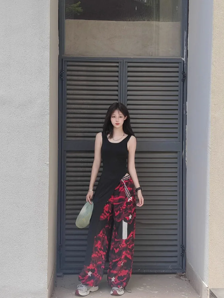 Sexy Sleeveless High Split Midi Dress for Women Solid Backless Summer Party Club Streetwear Y2K Style 2025 Trendy Garment
Sexy Sleeveless High Split Midi Dress for Women Solid Backless Summer Party Club Streetwear Y2K Style 2025 Trendy Garment