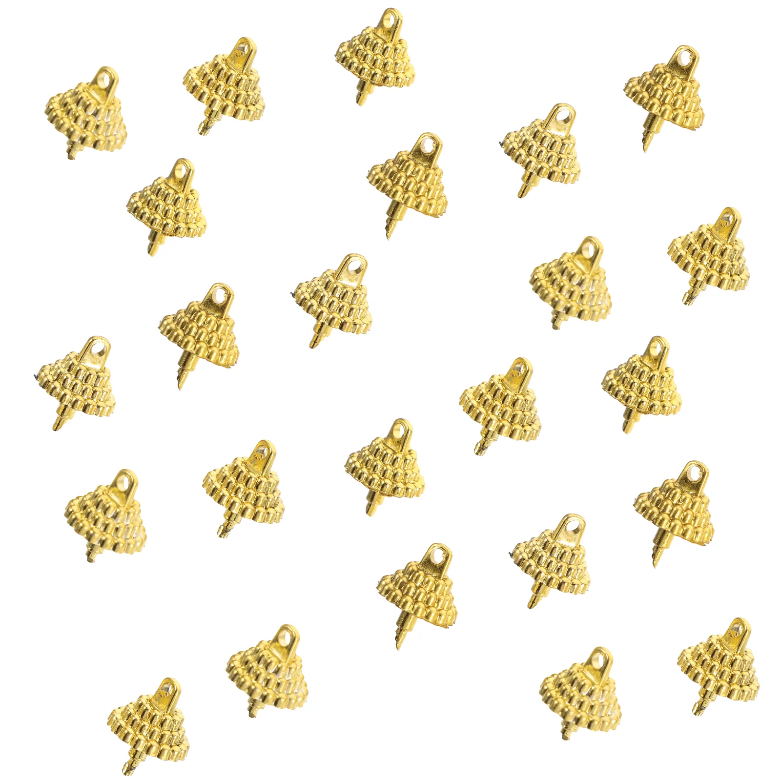 150 Golden Christmas Caps 1.5cm Diameter Replacement Tops for Xmas Tree Decorations Exquisite Pendants End Caps
150 Golden Christmas Caps 1.5cm Diameter Replacement Tops for Xmas Tree Decorations Exquisite Pendants End Caps