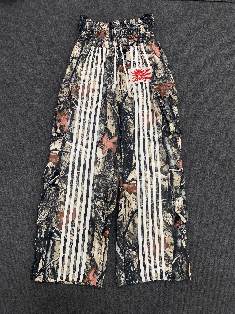 2025 American Retro Street Workwear, Double Waist Pants, Loose Wide Leg Pants With Camouflage Stripes For Heavy Industry
2025 American Retro Street Workwear, Double Waist Pants, Loose Wide Leg Pants With Camouflage Stripes For Heavy Industry