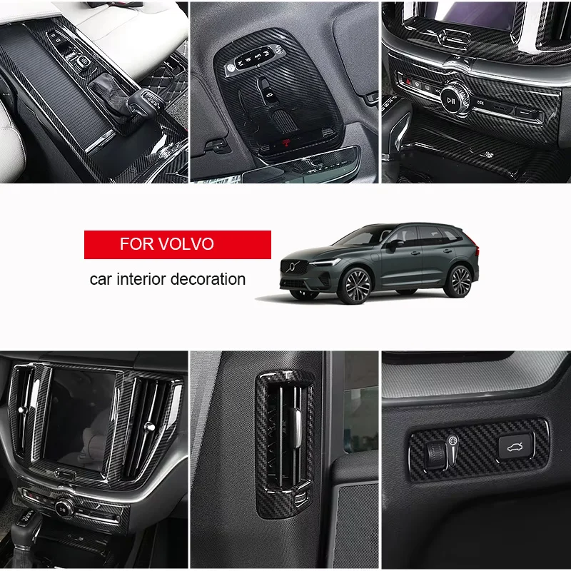 2018-2026 For Volvo XC60 interior carbon fiber sequin patch modification special decorative strip protection car accessories
2018-2026 For Volvo XC60 interior carbon fiber sequin patch modification special decorative strip protection car accessories