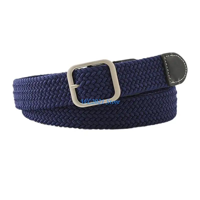 G5GC Handwoven Pants Belt for Women Square Buckle Waist Belt Elastic Braided Belt for Teens Girl Female Waist Decorations
G5GC Handwoven Pants Belt for Women Square Buckle Waist Belt Elastic Braided Belt for Teens Girl Female Waist Decorations