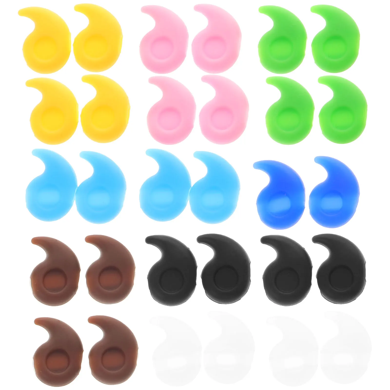 16 Pairs Anti-slip Foot Cover Eyeglass Ear Grips Glasses Temple Holder Retainer Eyeglasses Adjustable
16 Pairs Anti-slip Foot Cover Eyeglass Ear Grips Glasses Temple Holder Retainer Eyeglasses Adjustable
