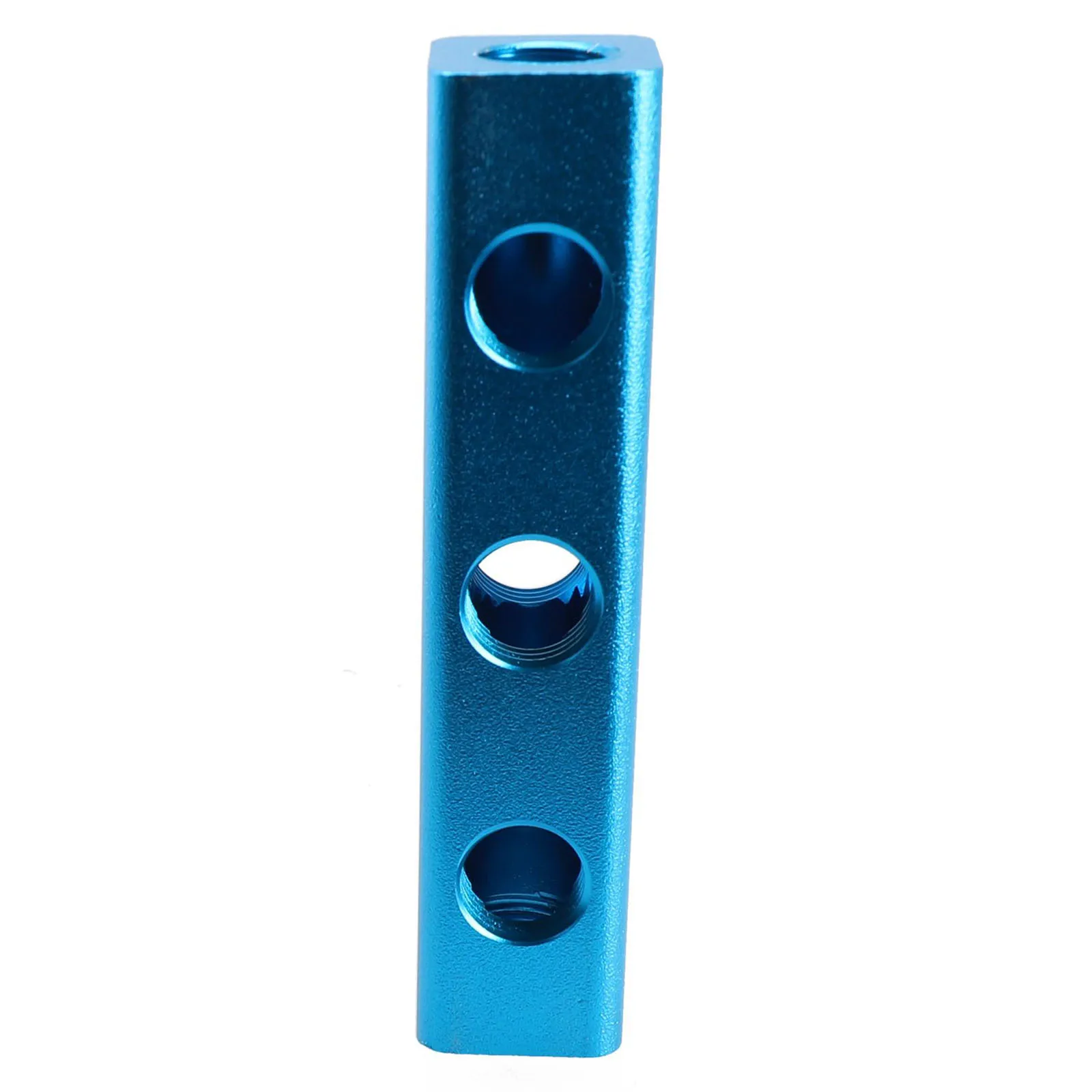Splitter Manifold Block 0-1MPa 1 4 3 Way Aluminum Block Fitting Manifold Nickel Plated Pneumatic Road 3 Air Hose 
Splitter Manifold Block 0-1MPa 1 4 3 Way Aluminum Block Fitting Manifold Nickel Plated Pneumatic Road 3 Air Hose