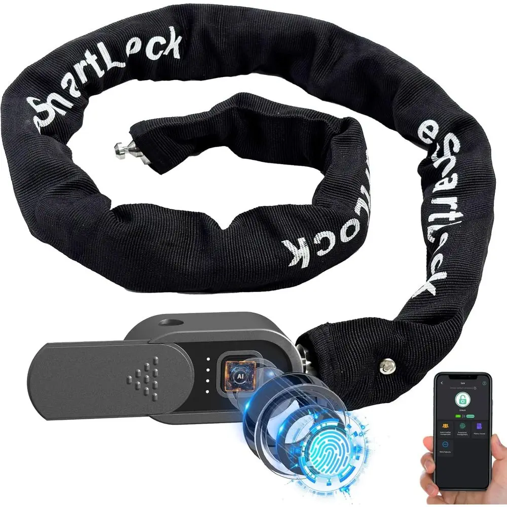 Прочный противоугонный цепной замок, 1 метр, толщина 8 мм, водонепроницаемый, для велосипедов, скутеров, мотоциклов, ворот
Прочный противоугонный цепной замок, 1 метр, толщина 8 мм, водонепроницаемый, для велосипедов, скутеров, мотоциклов, ворот