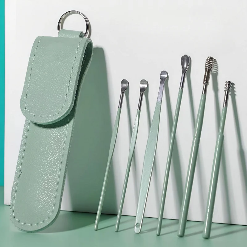 New Professional Safe and Gentle Ear Care Cleaning Kit Ear Cleaner Earwax Removal Tool Set Pickers Curette Spoon for Baby Adults
New Professional Safe and Gentle Ear Care Cleaning Kit Ear Cleaner Earwax Removal Tool Set Pickers Curette Spoon for Baby Adults