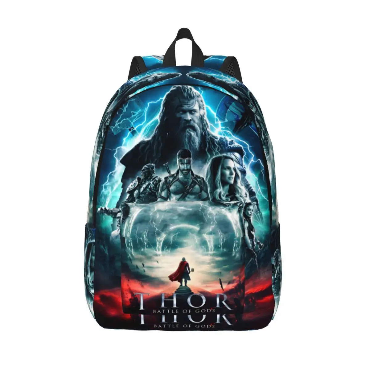 Nordic Mythology Thor Hammer Teenage Backpack Sports High School Work Movie Characters Daypack for Men Women College Canvas Bags
Nordic Mythology Thor Hammer Teenage Backpack Sports High School Work Movie Characters Daypack for Men Women College Canvas Bags