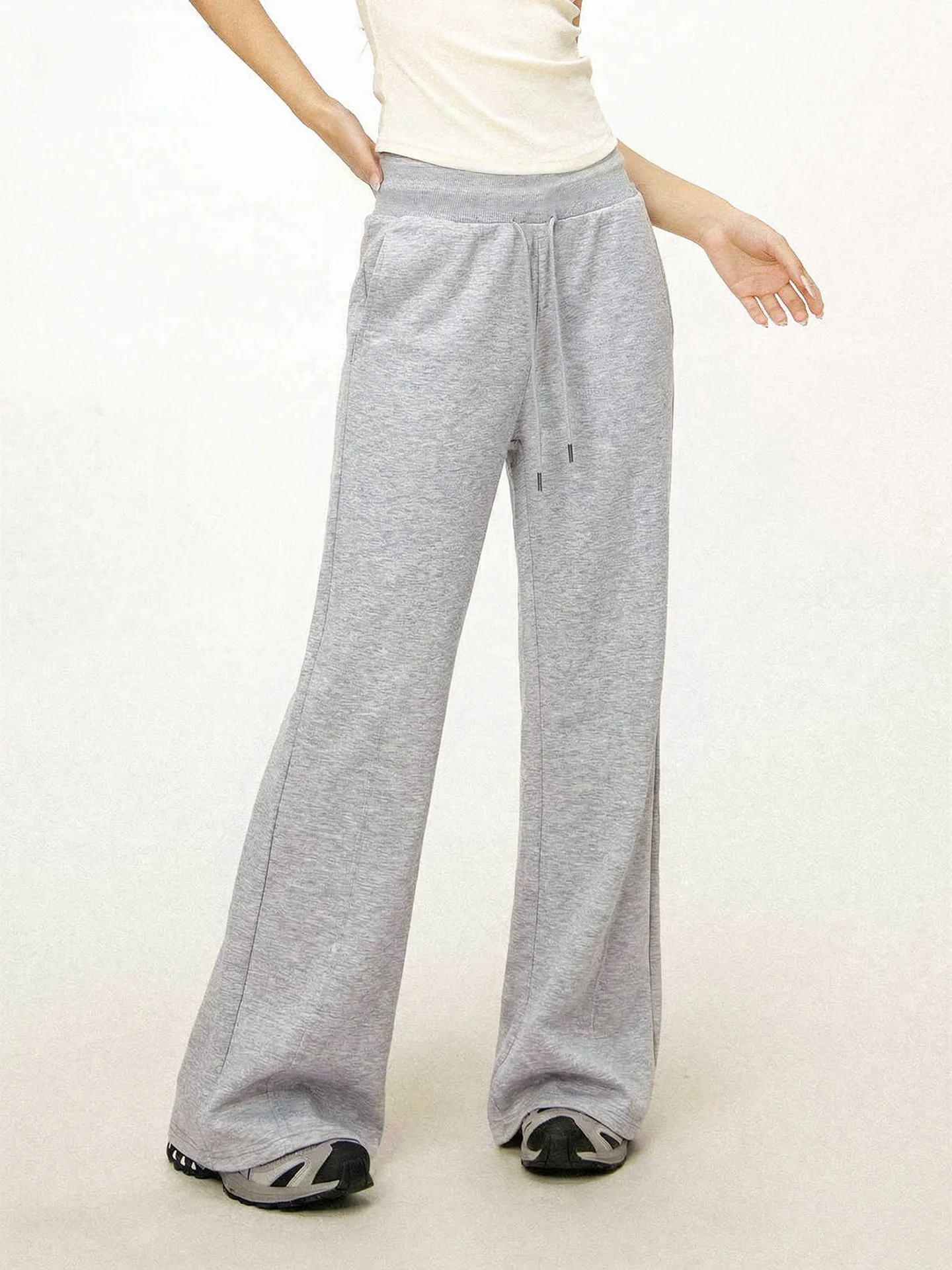 High Waist Yoga Pants Women's Spring Autumn Drape Straight Leg Narrow Wide Leg Pants Sports Casual Trousers Harmonious Sle ...
High Waist Yoga Pants Women's Spring Autumn Drape Straight Leg Narrow Wide Leg Pants Sports Casual Trousers Harmonious Sle ...