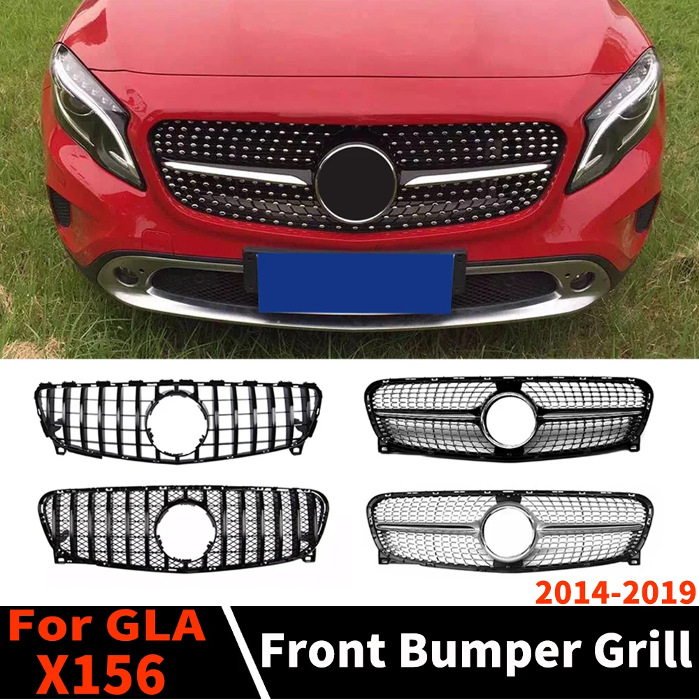 Upgrade Front Hood Grille Racing Grill For Benz GLA X156 2014-2019 Perfect Match Center Mesh Sport Modified Facelift
Upgrade Front Hood Grille Racing Grill For Benz GLA X156 2014-2019 Perfect Match Center Mesh Sport Modified Facelift