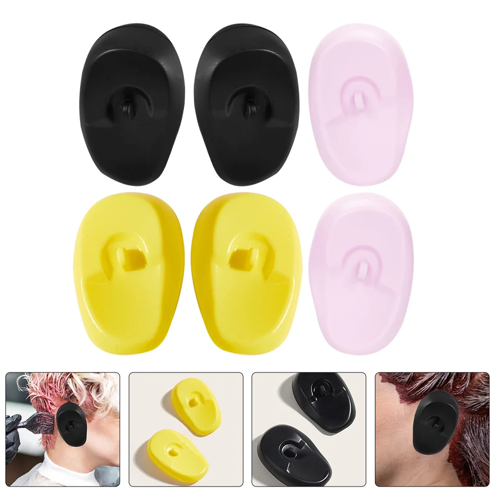 Hair Dyeing Ear Protectors Cover Anti-stick Earmuffs Caps for Dryer Heat Protection Silica Gel Supplies
Hair Dyeing Ear Protectors Cover Anti-stick Earmuffs Caps for Dryer Heat Protection Silica Gel Supplies
