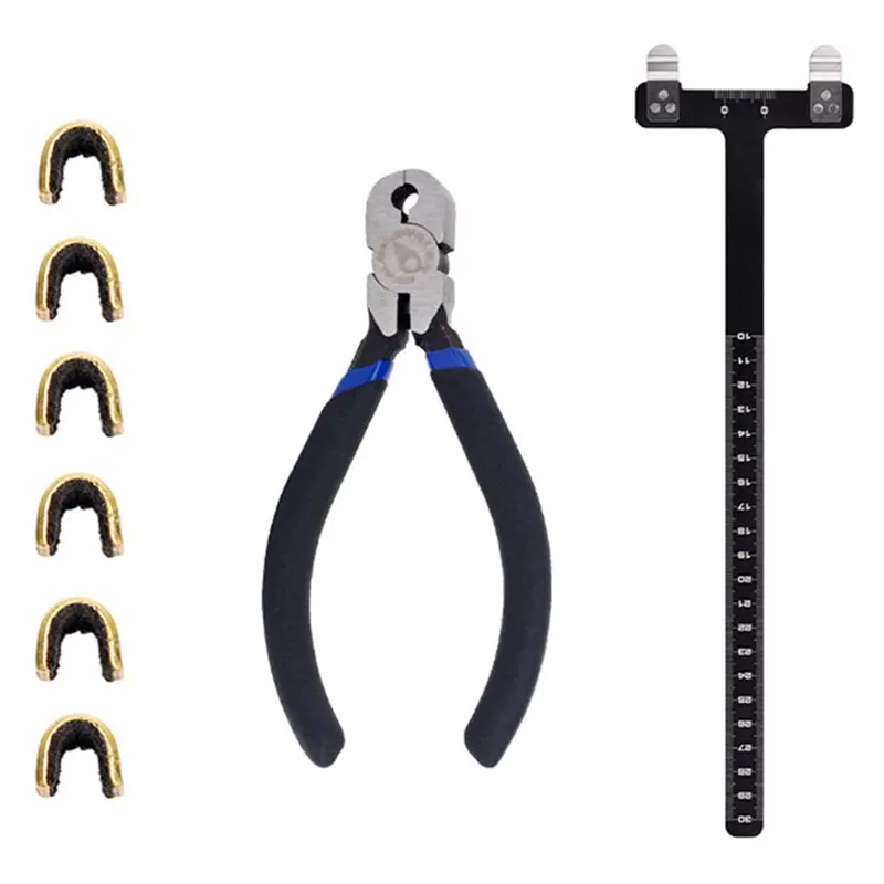 FSTE-For Recurve Archery Turning Kit T Shape Bow Square Ruler Bow String Nocking Points Pliers
FSTE-For Recurve Archery Turning Kit T Shape Bow Square Ruler Bow String Nocking Points Pliers