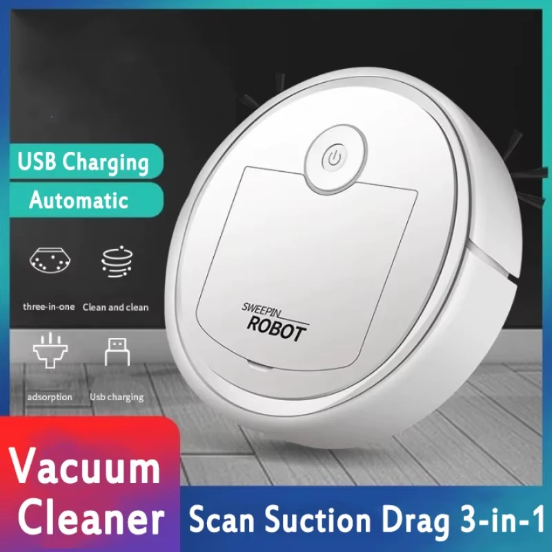 Vacuum Cleaner 4000Pa USB Charging Vacuum Cleaner Mop Automatic Household Smart Cleaning Machine Robotic Vacuum Cleaner
Vacuum Cleaner 4000Pa USB Charging Vacuum Cleaner Mop Automatic Household Smart Cleaning Machine Robotic Vacuum Cleaner