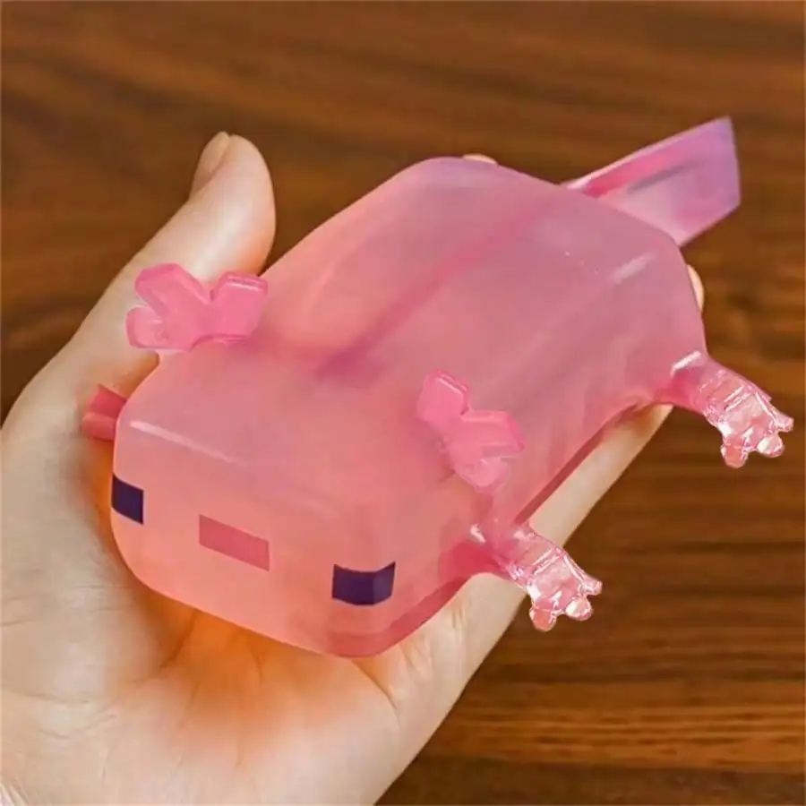 1pc Mexican Axolotl Squishy Toy - New Malleable Axolotl Squeeze Stress Relief Toy, Slow Rebound Tactile Stress Relief Toy, Suitable For Birthday, Holiday, Christmas, Halloween Gifts, Random Color Packaging
1pc Mexican Axolotl Squishy Toy - New Malleable Axolotl Squeeze Stress Relief Toy, Slow Rebound Tactile Stress Relief Toy, Suitable For Birthday, Holiday, Christmas, Halloween Gifts, Random Color Packaging
