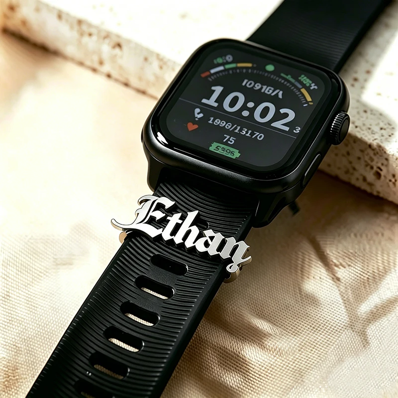 Custom Stainless Steel Apple Watch Watch Ring Custom Name Watch Tag Personalized Boyfriend Gift Fits Any Watch Adjustable Size
Custom Stainless Steel Apple Watch Watch Ring Custom Name Watch Tag Personalized Boyfriend Gift Fits Any Watch Adjustable Size