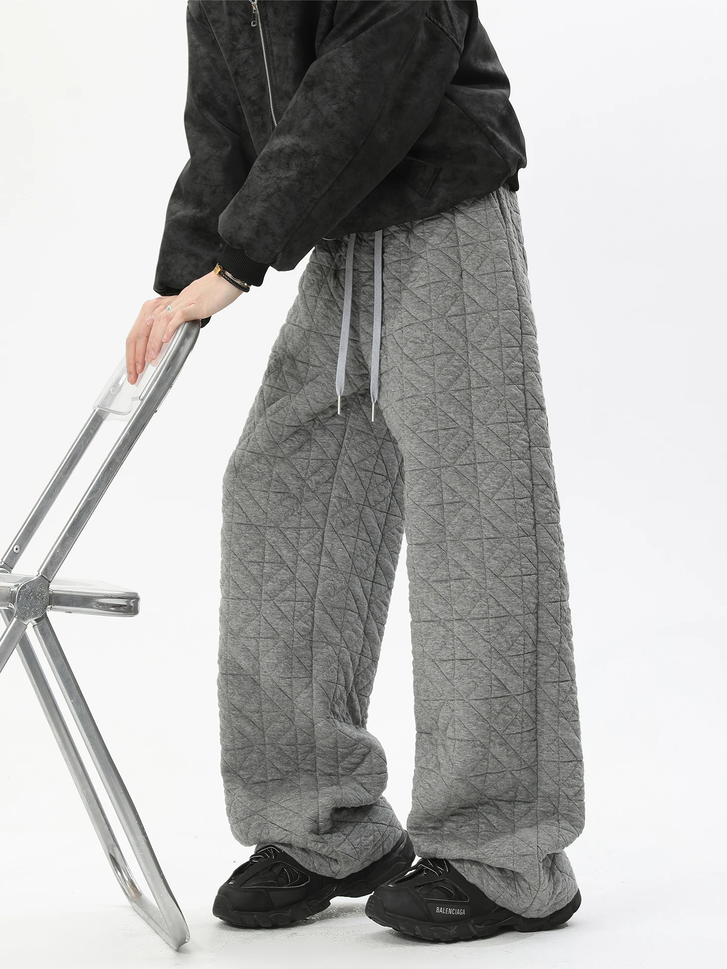 Мужские зимние теплые брюки из хлопка с ромбовидным узором, утепленные, прямые, свободные, широкие, повседневные...
Мужские зимние теплые брюки из хлопка с ромбовидным узором, утепленные, прямые, свободные, широкие, повседневные...