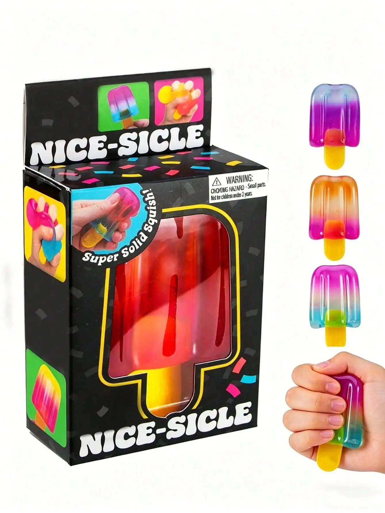 1pc Slow Rebound Ice Cream Squeeze Toy, Soft Sensory Stress Relief Toy, Desk Decor | Adult Lightweight Squeeze Stress Relief Product | Novel Office Decor And Relaxation Tool, Great Birthday Gift
1pc Slow Rebound Ice Cream Squeeze Toy, Soft Sensory Stress Relief Toy, Desk Decor | Adult Lightweight Squeeze Stress Relief Product | Novel Office Decor And Relaxation Tool, Great Birthday Gift