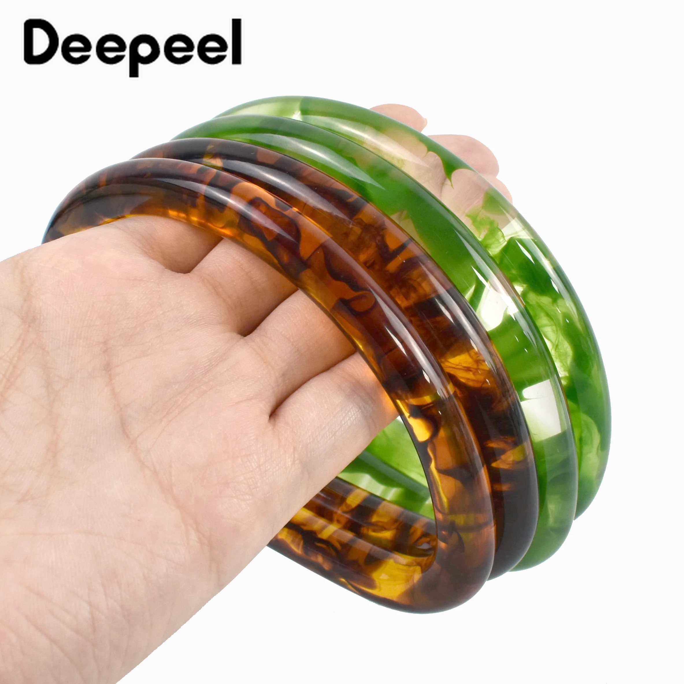 Deepeel 2 шт. 12 см ручки-петли из смолы для плетеных сумок, винтажные акриловые D-образные ручки зеленого янтарного цвета, аксессуары для сумок и багажа DIY
Deepeel 2 шт. 12 см ручки-петли из смолы для плетеных сумок, винтажные акриловые D-образные ручки зеленого янтарного цвета, аксессуары для сумок и багажа DIY
