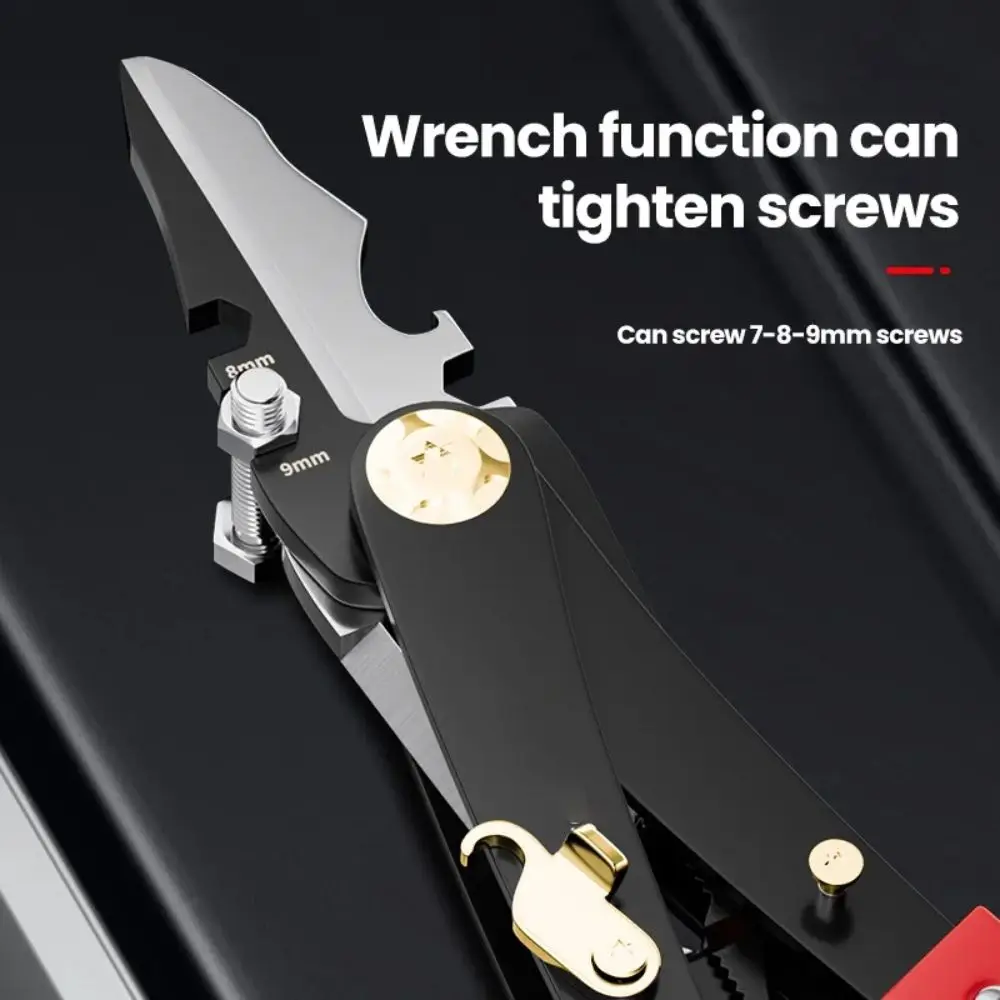 Многофункциональный автоматический инструмент для зачистки проводов с двойной головкой, плоскогубцы для электрика, ручной инструмент, щипцы, инструменты для резки кабеля 
Многофункциональный автоматический инструмент для зачистки проводов с двойной головкой, плоскогубцы для электрика, ручной инструмент, щипцы, инструменты для резки кабеля