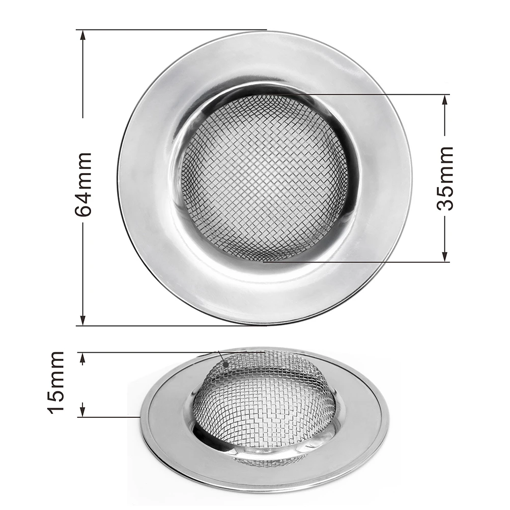 2 Pcs Filter Mesh Floor Diversion Slag Separator Basket Sink Strainer Bathroom Kitchen
2 Pcs Filter Mesh Floor Diversion Slag Separator Basket Sink Strainer Bathroom Kitchen