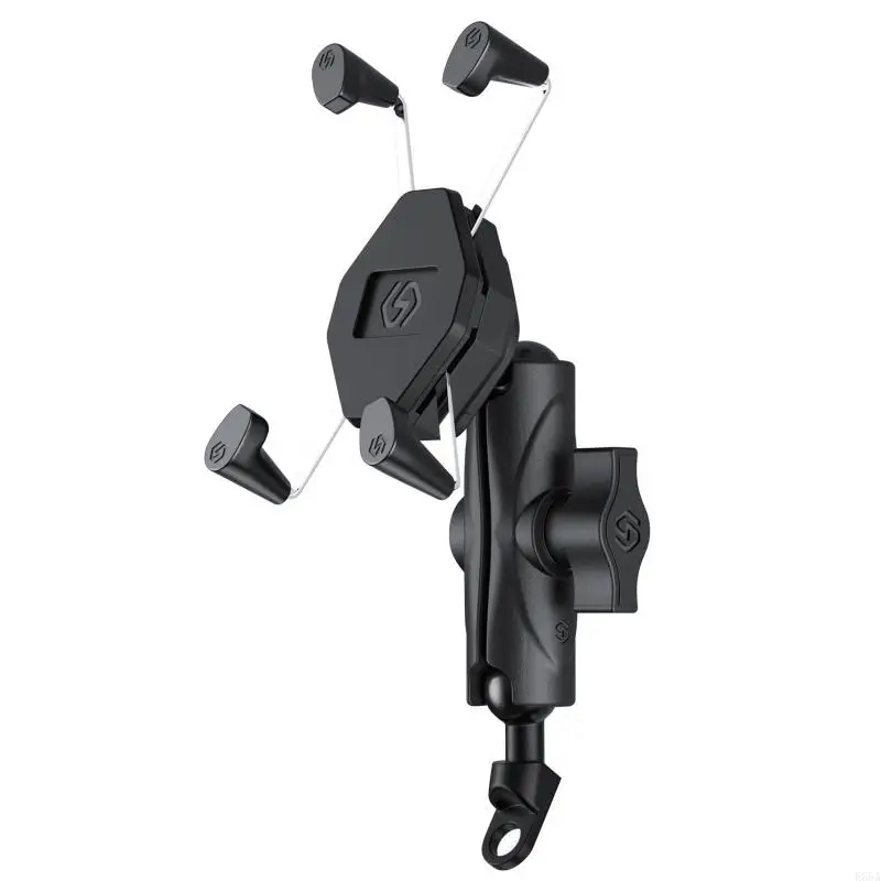 Shockproof Motorcycle Back Mirror Phone Mount Durable Universal Holder for 3.5-7" Cellphone X-Shape Stable Phone Mount E65A
Shockproof Motorcycle Back Mirror Phone Mount Durable Universal Holder for 3.5-7" Cellphone X-Shape Stable Phone Mount E65A