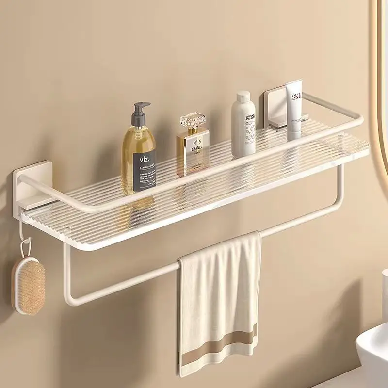 Cream Transparent Acrylic Floating Wall Shelves Bathroom Furniture Organisers Storage Rack for Cosmetics Makeup Bath Accessories
Cream Transparent Acrylic Floating Wall Shelves Bathroom Furniture Organisers Storage Rack for Cosmetics Makeup Bath Accessories
