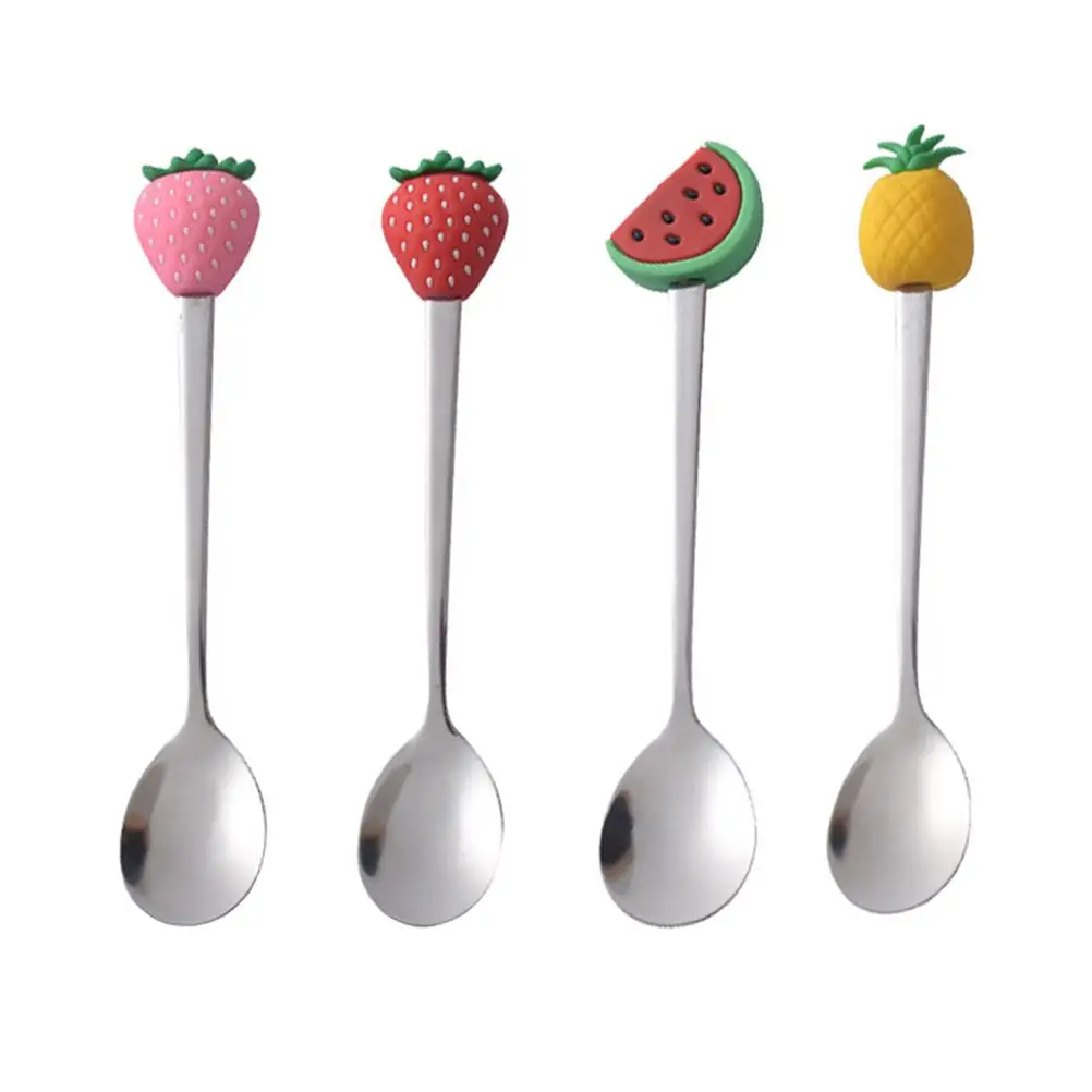 4 Pcs Fruit Spoon Children Tea Tableware Stainless Steel Material Lovely Practical Dessert
4 Pcs Fruit Spoon Children Tea Tableware Stainless Steel Material Lovely Practical Dessert