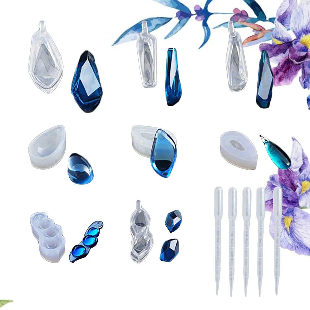 13 in Epoxy Mold Set Easy to Clean Molds Jewelry Casting Dropper Bracelet Use Durable
13 in Epoxy Mold Set Easy to Clean Molds Jewelry Casting Dropper Bracelet Use Durable