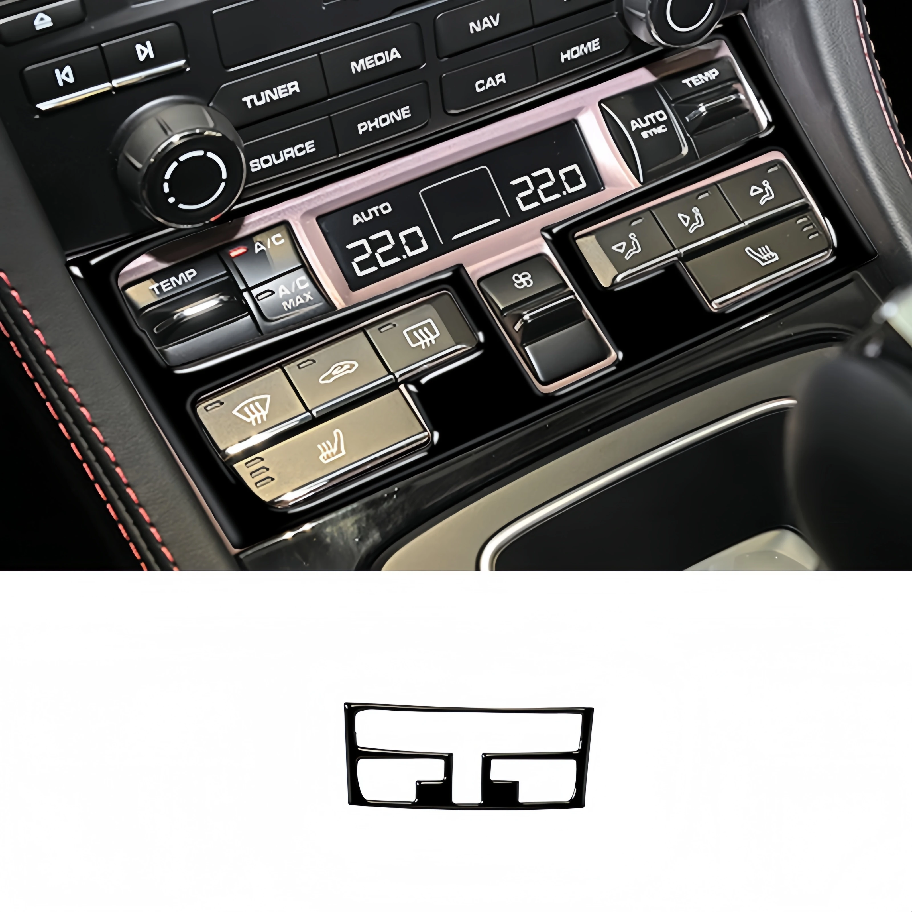 For Porsche 718 982 Cayman Boxster 2016-2022 Piano Black Car Interior Central Control AC CD Frame Trim Cover Sticker Accessories
For Porsche 718 982 Cayman Boxster 2016-2022 Piano Black Car Interior Central Control AC CD Frame Trim Cover Sticker Accessories