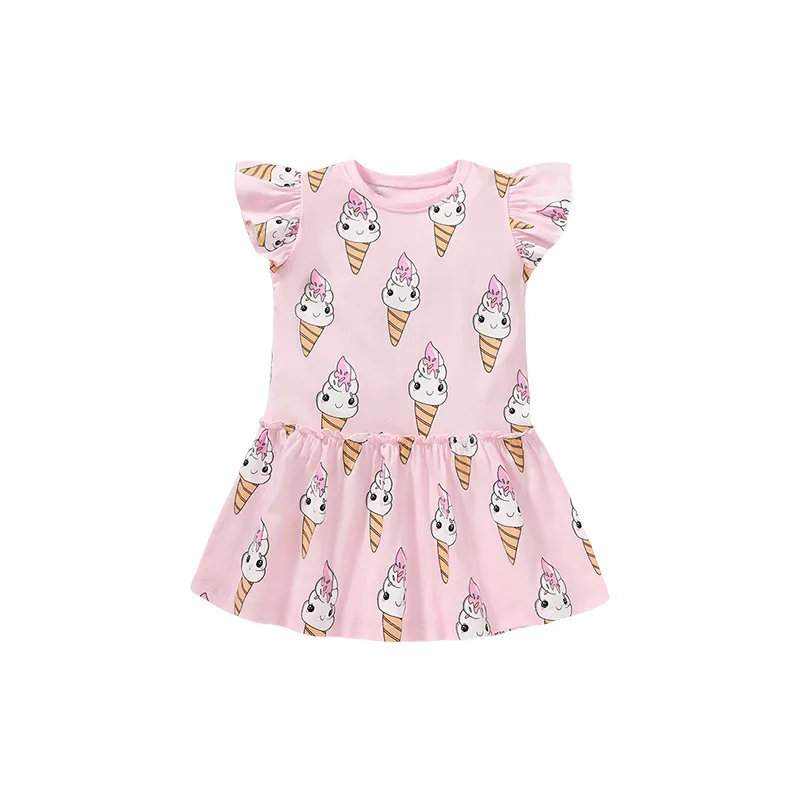 Style Summer Girls' Cartoon Girls' Skirts Short-Sleeved Cotton Children's DressBaist
Style Summer Girls' Cartoon Girls' Skirts Short-Sleeved Cotton Children's DressBaist
