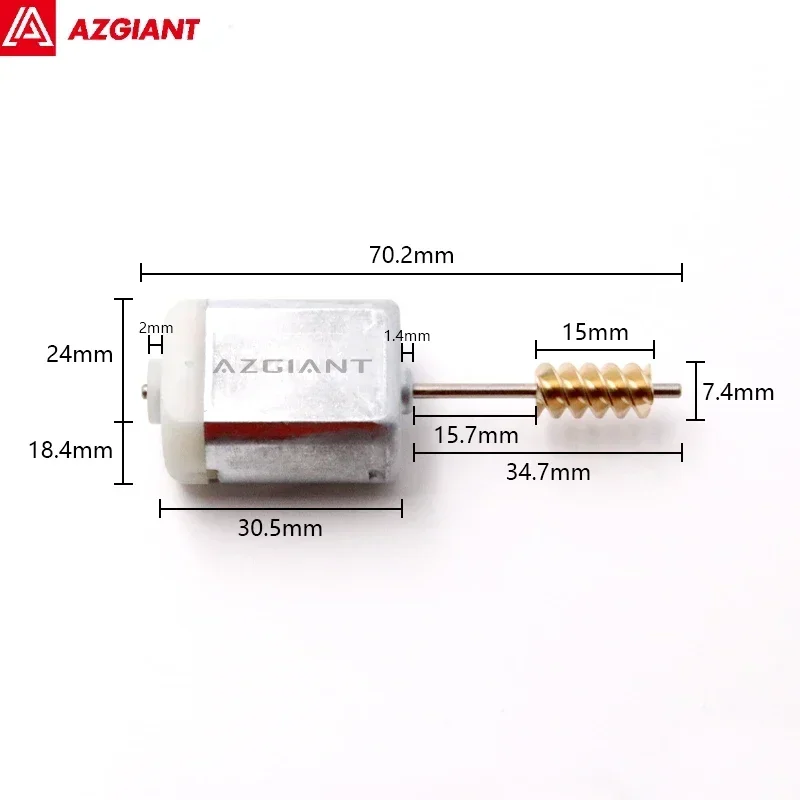Высококачественный запасной двигатель Azgiant для задних ворот, двигатель замка багажника CW70
Высококачественный запасной двигатель Azgiant для задних ворот, двигатель замка багажника CW70