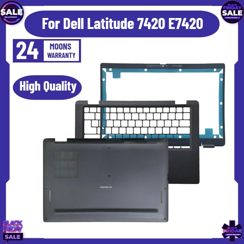 For Dell Latitude 7420 E7420 Notebook Screen LCD Back Cover/Front Bezel/Palmrest/Bottom Case
For Dell Latitude 7420 E7420 Notebook Screen LCD Back Cover/Front Bezel/Palmrest/Bottom Case