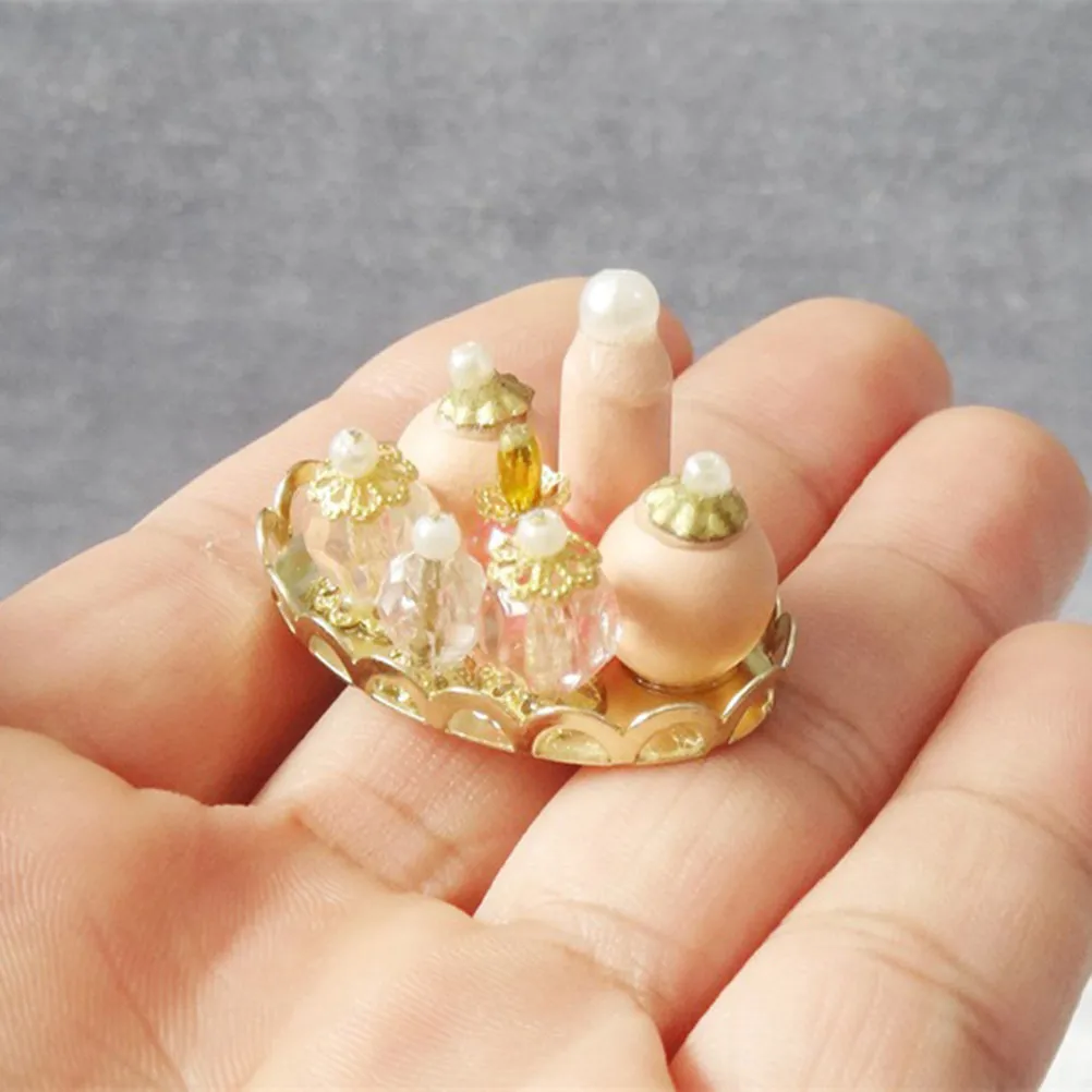 1Set Miniature Perfume Tray 1 12 Scale Detailed Realistic Mini House Accessories Perfume Bottle Decoration Miniature Tray
1Set Miniature Perfume Tray 1 12 Scale Detailed Realistic Mini House Accessories Perfume Bottle Decoration Miniature Tray