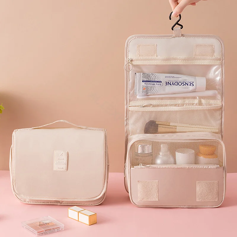 Makeup Bag Travel Cosmetic Bags Toiletries Organizer High Quality Waterproof Storage Women Bathroom Hook Wash Pouch Storage Bag
Makeup Bag Travel Cosmetic Bags Toiletries Organizer High Quality Waterproof Storage Women Bathroom Hook Wash Pouch Storage Bag
