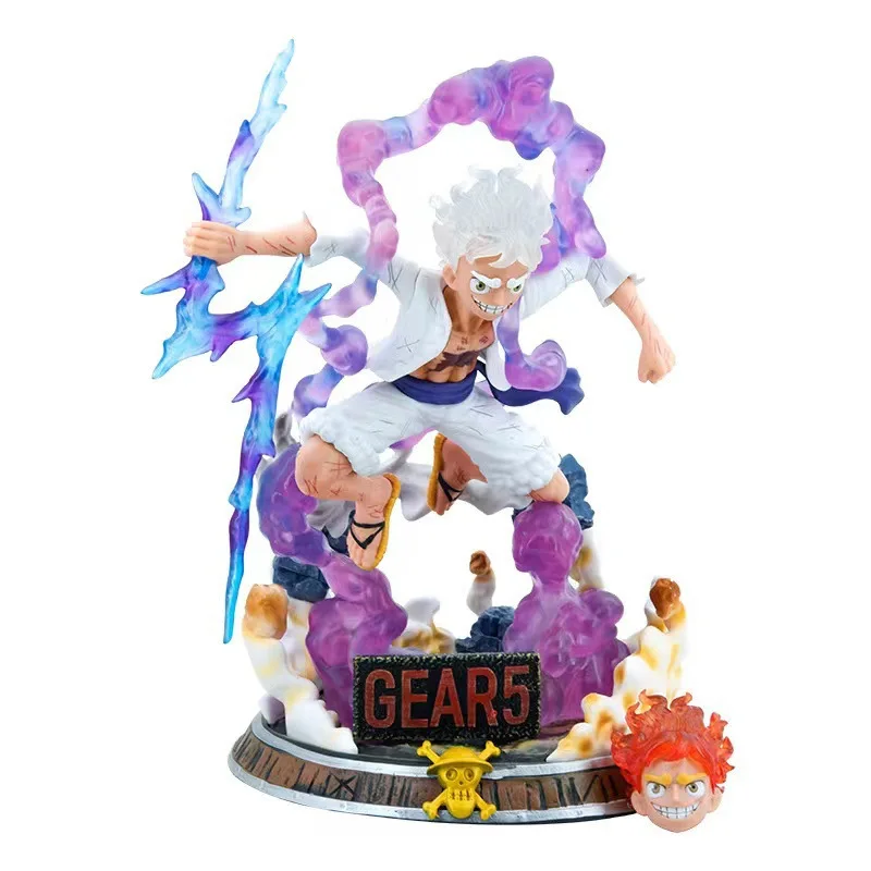 One Piece: Gear Fifth - Mythical Nika Luffy (Battle Awakening Form) Anime Figure Model Statue Collection Desktop Decoration
One Piece: Gear Fifth - Mythical Nika Luffy (Battle Awakening Form) Anime Figure Model Statue Collection Desktop Decoration