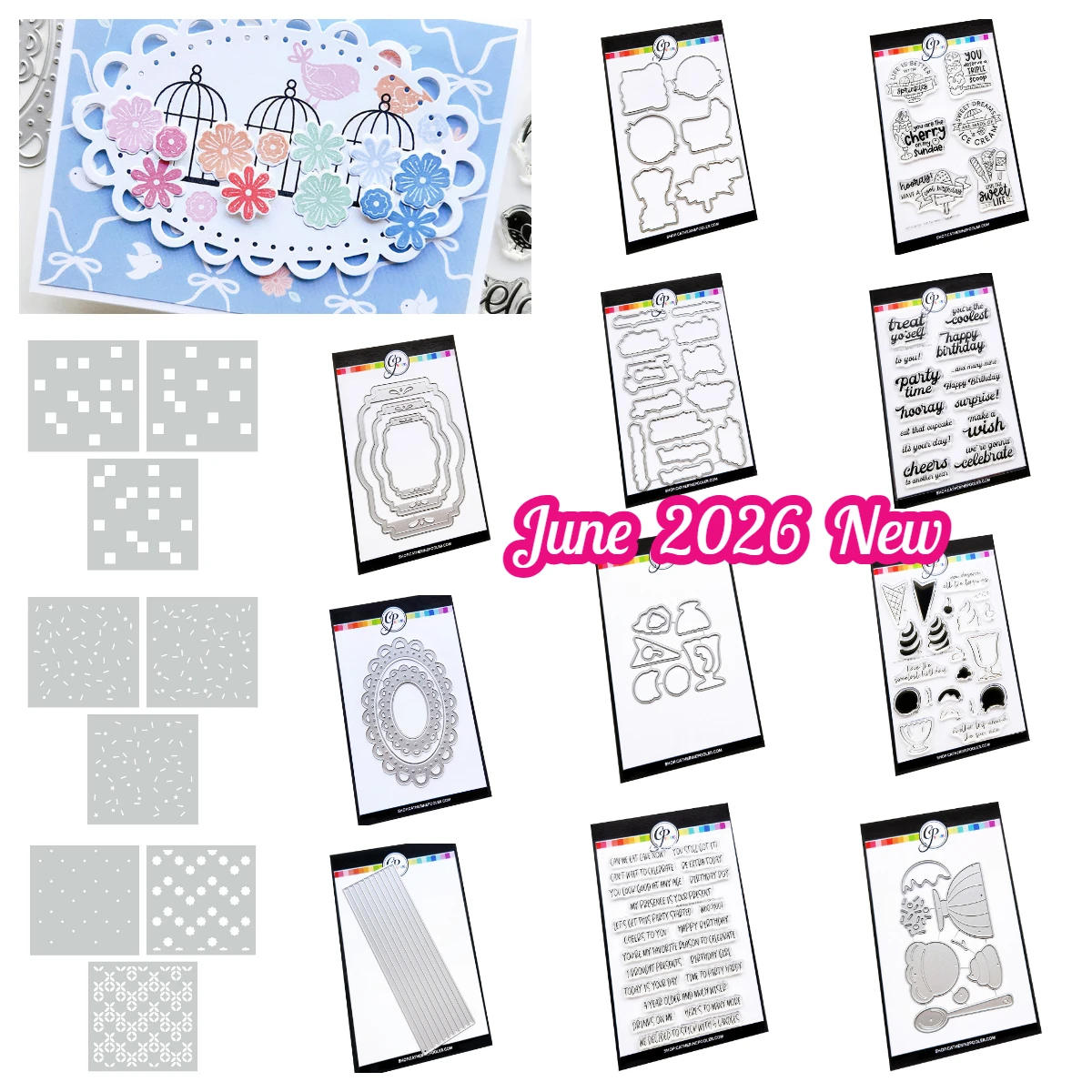 Poople Time to Bloom Layered Stencils with Sprinkles Metal Cutting Dies for DIY Handmade Scrapbook Greeting Card June 2026 New
Poople Time to Bloom Layered Stencils with Sprinkles Metal Cutting Dies for DIY Handmade Scrapbook Greeting Card June 2026 New