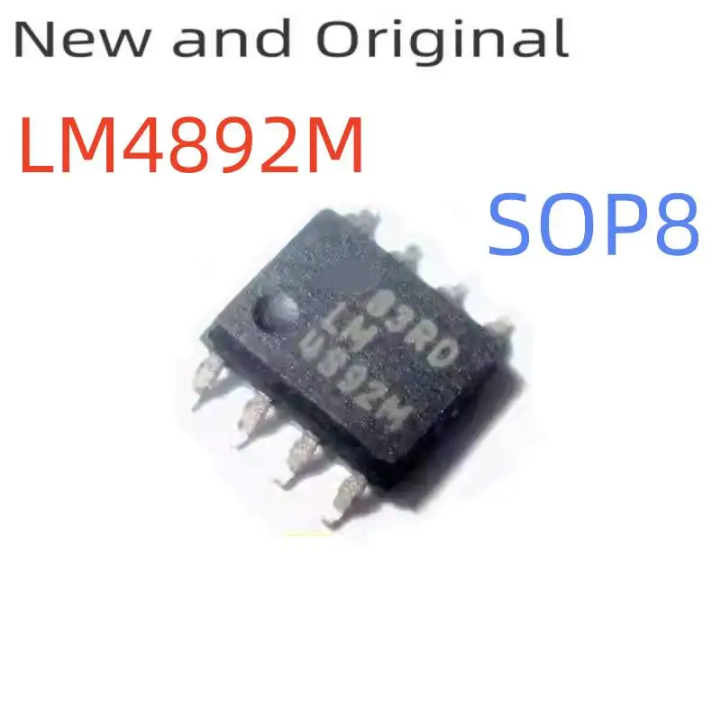 Lm4892M Sop8 1W Audio Power Amplifier with Headphone Sense
Lm4892M Sop8 1W Audio Power Amplifier with Headphone Sense