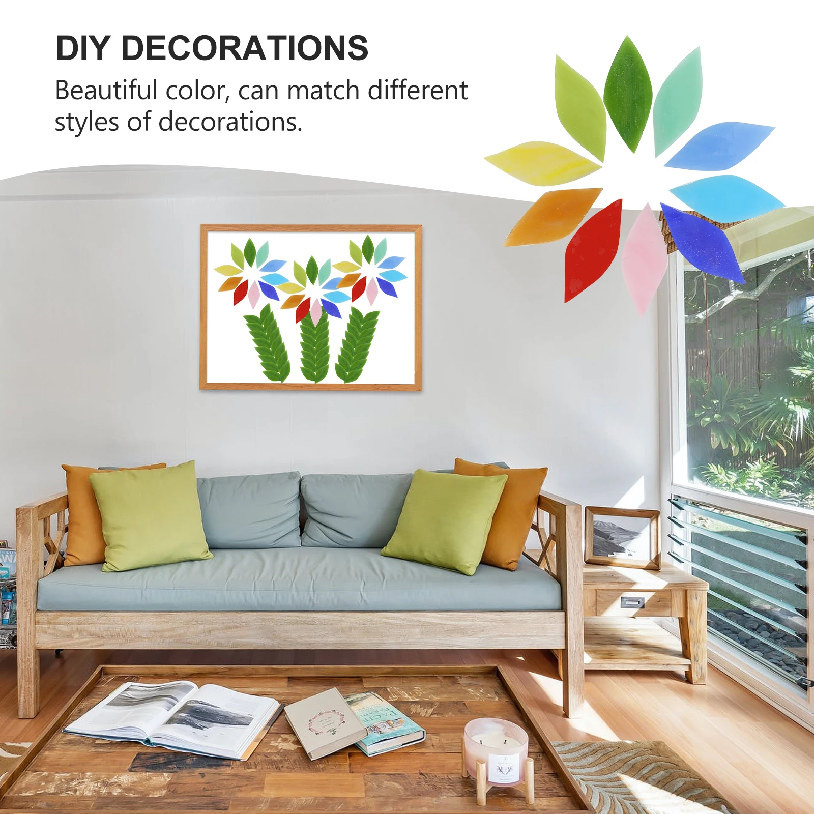 42pcs Mica Slice Stained Glass Sheet DIY Craft Project Christmas Ornament Mosaic Supplies Easy Inlaid Decor Walls Plates Frames
42pcs Mica Slice Stained Glass Sheet DIY Craft Project Christmas Ornament Mosaic Supplies Easy Inlaid Decor Walls Plates Frames