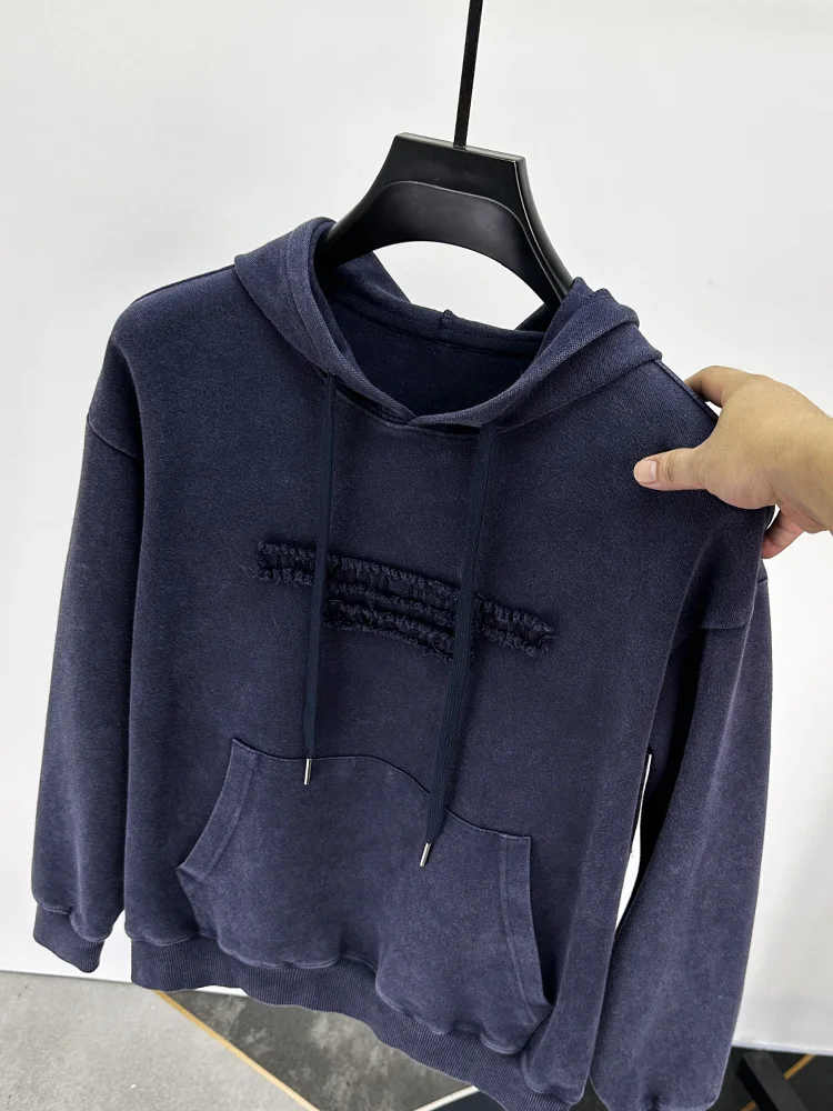 2024 New Trendy Brand Hoodie Men's Retro Hoodie Loose Long Sleeve Hoodie Round Neck Embroidered Printed Water Washed Cotton
2024 New Trendy Brand Hoodie Men's Retro Hoodie Loose Long Sleeve Hoodie Round Neck Embroidered Printed Water Washed Cotton