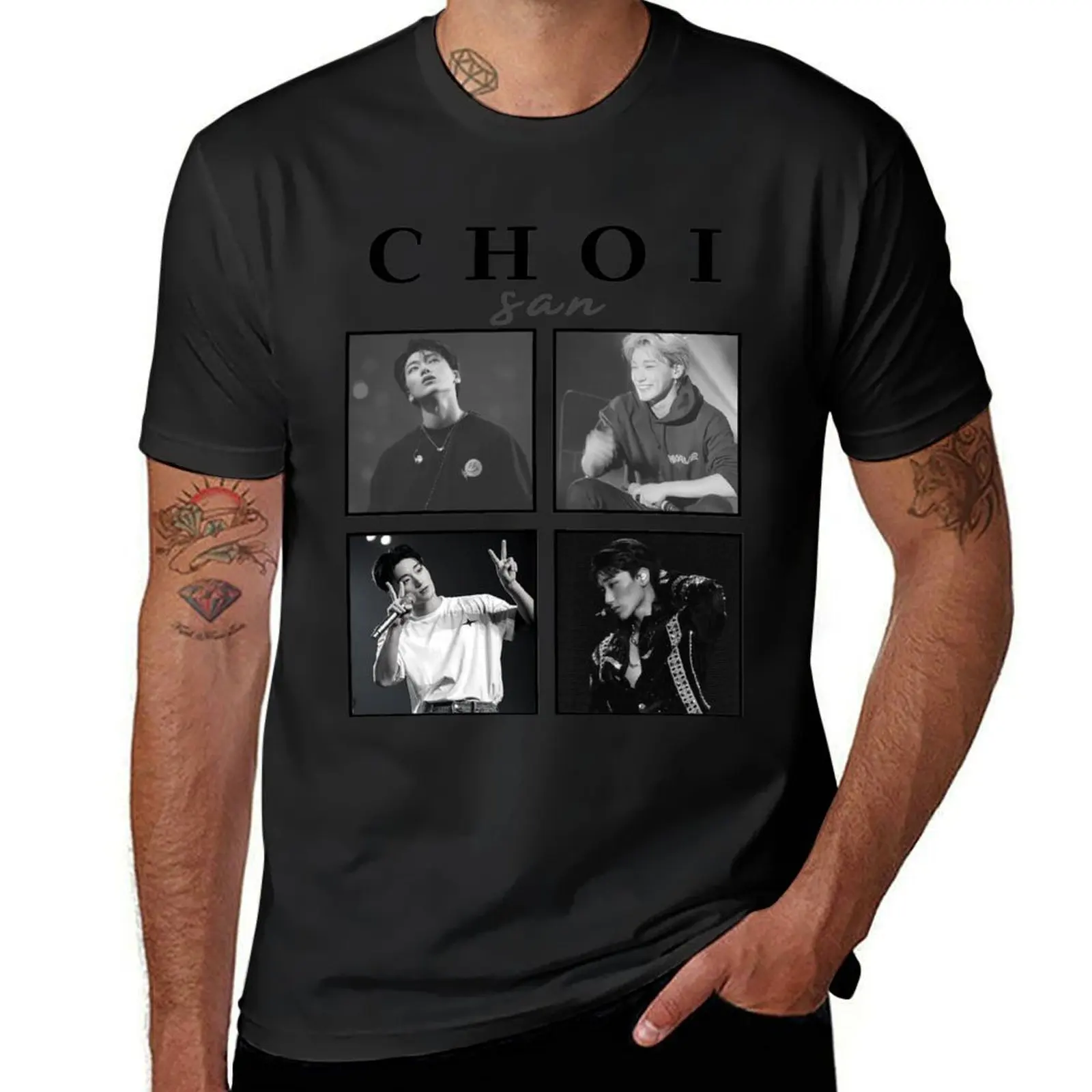 Choi San (Ateez) Concert Poster (White Version) T-Shirt hippie clothes sublime new edition men clothings
Choi San (Ateez) Concert Poster (White Version) T-Shirt hippie clothes sublime new edition men clothings