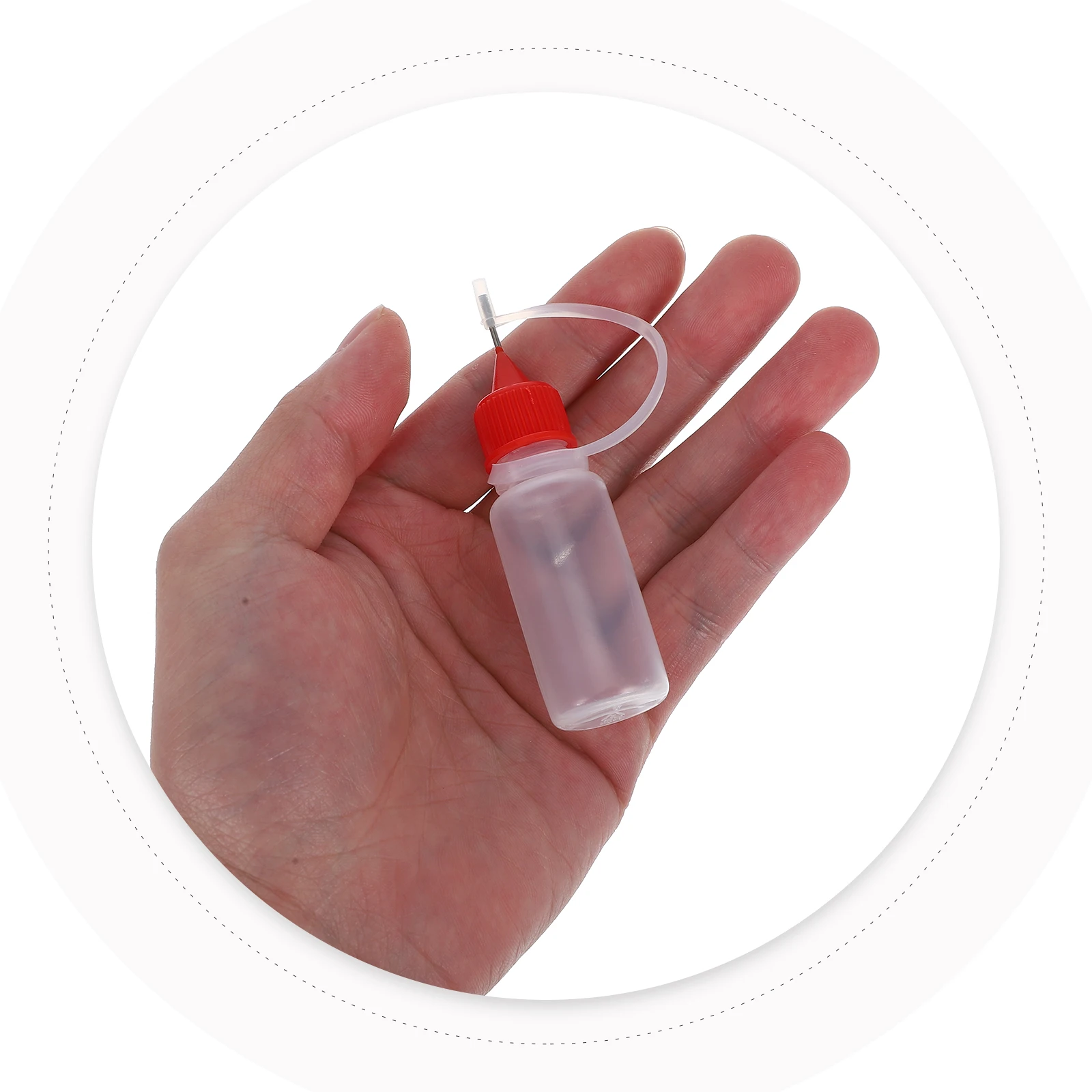 10Pcs Needle Tip Squeeze Bottles Precision Applicator Glue Dispenser Bottles for DIY Craft Acrylic Painting Paper Quilling
10Pcs Needle Tip Squeeze Bottles Precision Applicator Glue Dispenser Bottles for DIY Craft Acrylic Painting Paper Quilling