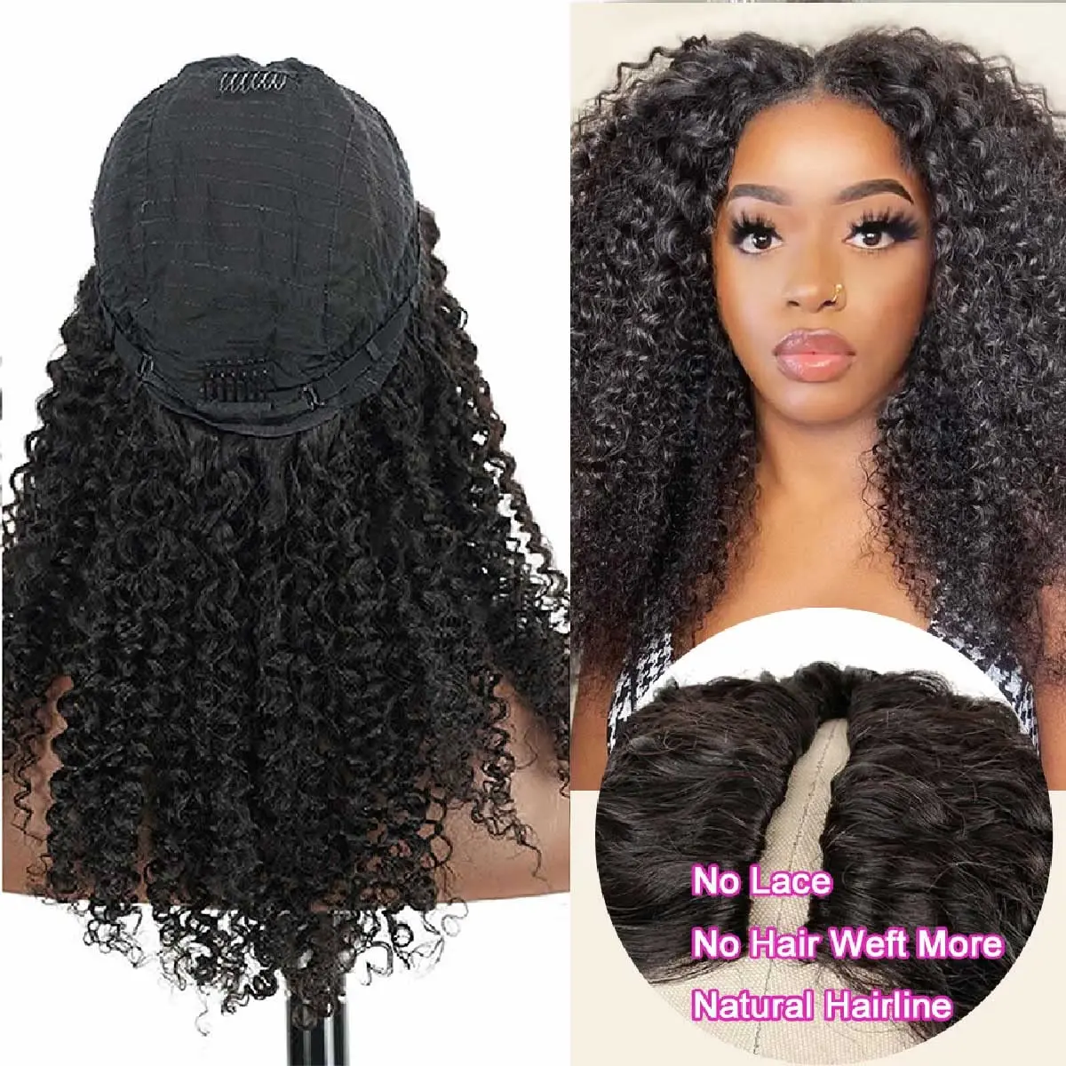 Kinky Curly V Part Wigs For Women Peruvian Remy Human Hair Kinky Curly V Part Wig 180% Densities
Kinky Curly V Part Wigs For Women Peruvian Remy Human Hair Kinky Curly V Part Wig 180% Densities