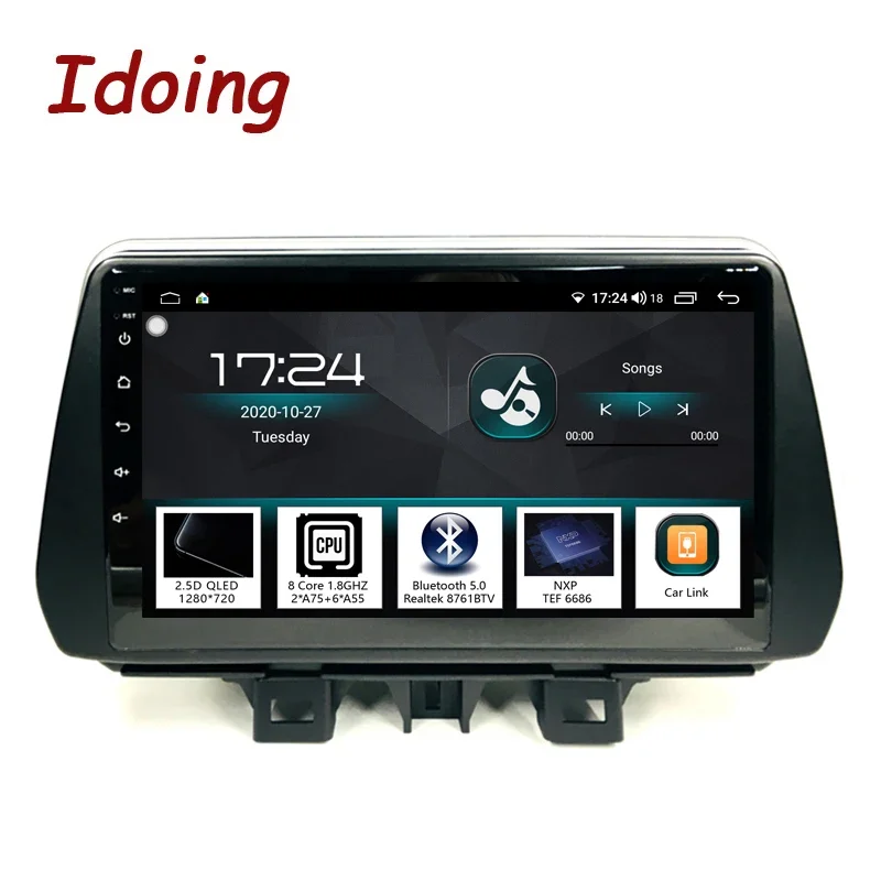 Idoing9"4G+64G Car Android Auto Radio Player For Hyundai Tucson ix35 2018-2020 GPS Navigation Video Audio Head Unit No 2 Din DVD
Idoing9"4G+64G Car Android Auto Radio Player For Hyundai Tucson ix35 2018-2020 GPS Navigation Video Audio Head Unit No 2 Din DVD