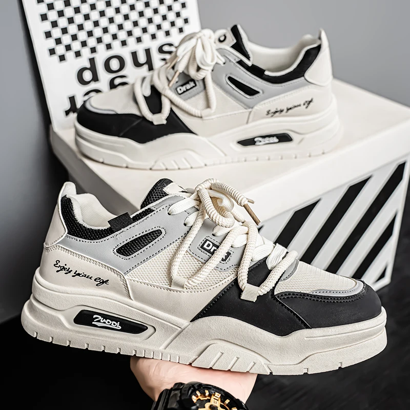 New Breathable White Sneakers for Men in Summer 2025, Trendy and Versatile Low-top Sports Shoes,casual Sneakers and Trendy Shoes
New Breathable White Sneakers for Men in Summer 2025, Trendy and Versatile Low-top Sports Shoes,casual Sneakers and Trendy Shoes