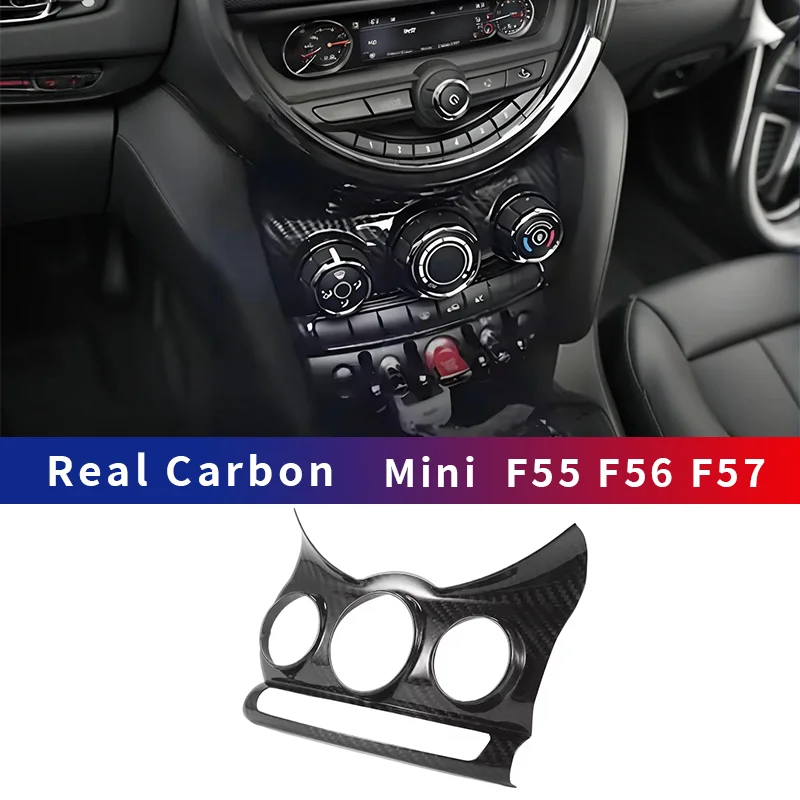 For MINI F55 F56 F57 Real Dry Carbon Fiber Car Center Console Trim Cover Dashboad Air Conditioning Knob Panel Body Kits modify
For MINI F55 F56 F57 Real Dry Carbon Fiber Car Center Console Trim Cover Dashboad Air Conditioning Knob Panel Body Kits modify