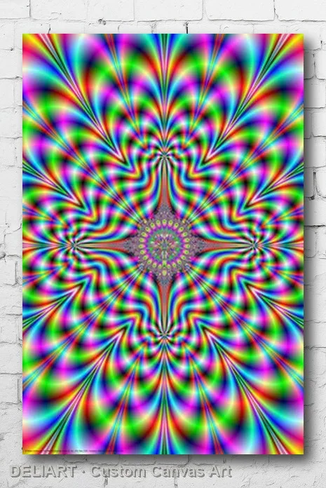 PSYCHEDELIC PULSE Canvas Poster - SHRINK WRAPPED ILLUSION TRIPPY Custom Size Available Room Decoration Home Decor Wall Art
PSYCHEDELIC PULSE Canvas Poster - SHRINK WRAPPED ILLUSION TRIPPY Custom Size Available Room Decoration Home Decor Wall Art