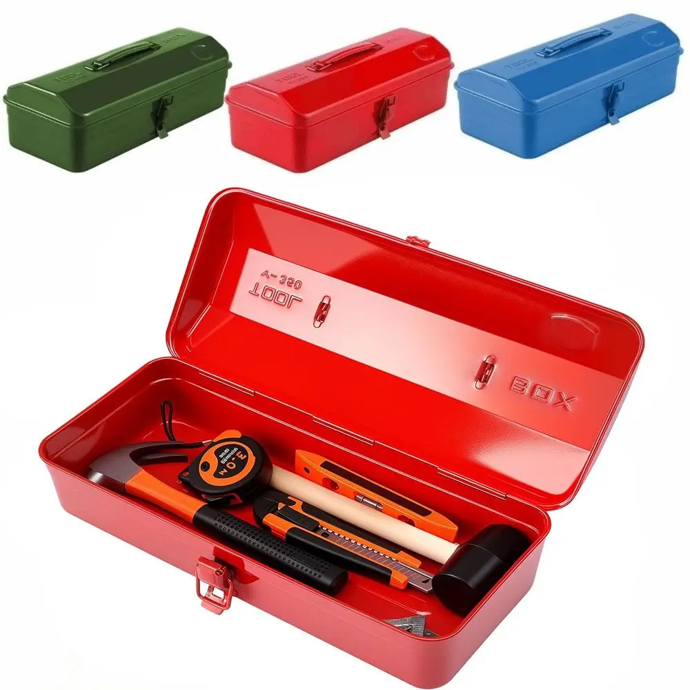 Портативный металлический ящик для инструментов, влагостойкий ящик для деталей большой емкости, органайзер для инструментов с ручкой, ящик для хранения мусора
Портативный металлический ящик для инструментов, влагостойкий ящик для деталей большой емкости, органайзер для инструментов с ручкой, ящик для хранения мусора