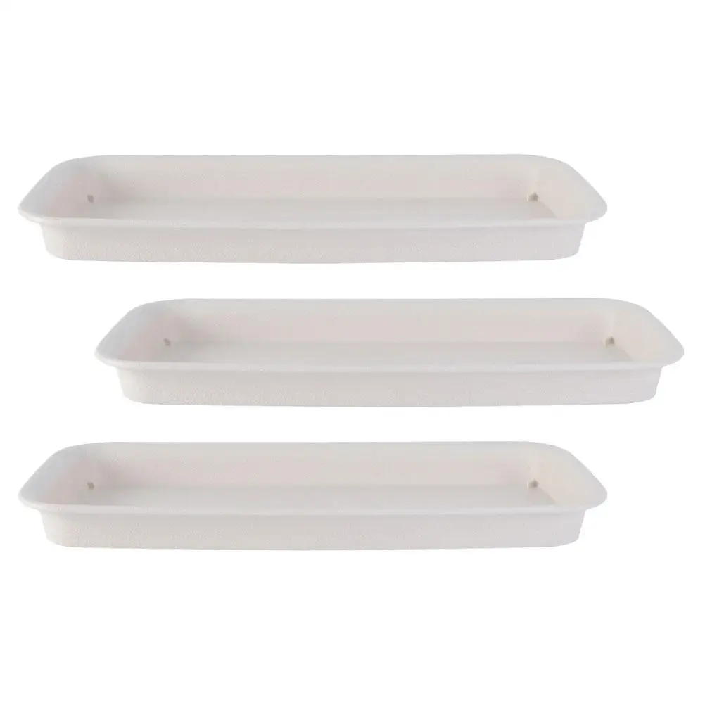 5 Pcs Rectangular Flower Pot Trays 21x8 5cm Beige Prevent Water Leaking Durable Plastic Lightweight Practical Planter Bottom
5 Pcs Rectangular Flower Pot Trays 21x8 5cm Beige Prevent Water Leaking Durable Plastic Lightweight Practical Planter Bottom