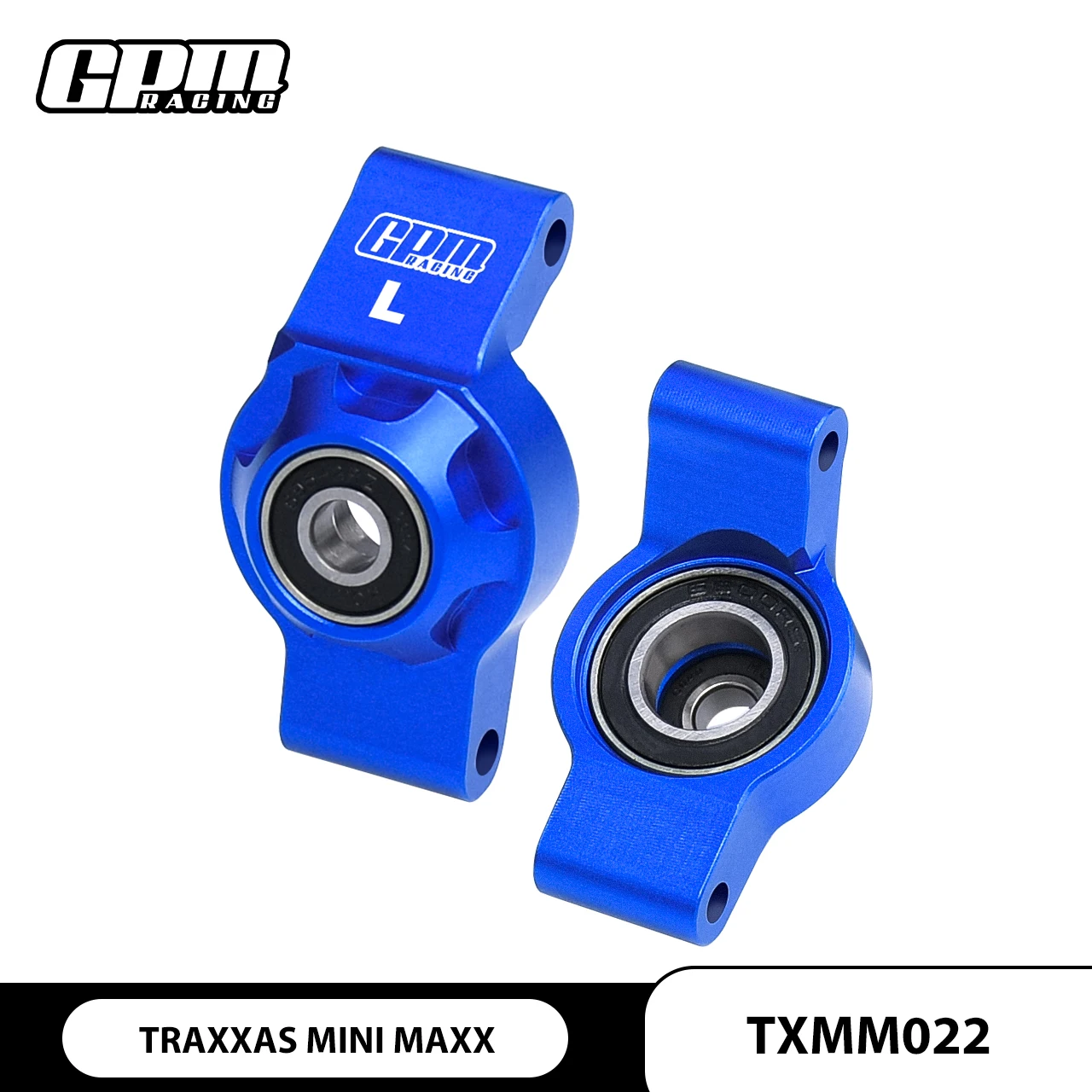 GPM 7075Alu Rear Hub Stub Axle Carriers & Oversize Bearing For TRAXXAS Mini Maxx
GPM 7075Alu Rear Hub Stub Axle Carriers & Oversize Bearing For TRAXXAS Mini Maxx