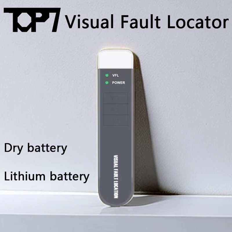 Visual Fault Locator Fiber Test Pen 10/20/30mw Fiber Optic Cable Tester SC/FC/ST 2.5mm Interface with LED Light VFL FTTH Tool
Visual Fault Locator Fiber Test Pen 10/20/30mw Fiber Optic Cable Tester SC/FC/ST 2.5mm Interface with LED Light VFL FTTH Tool
