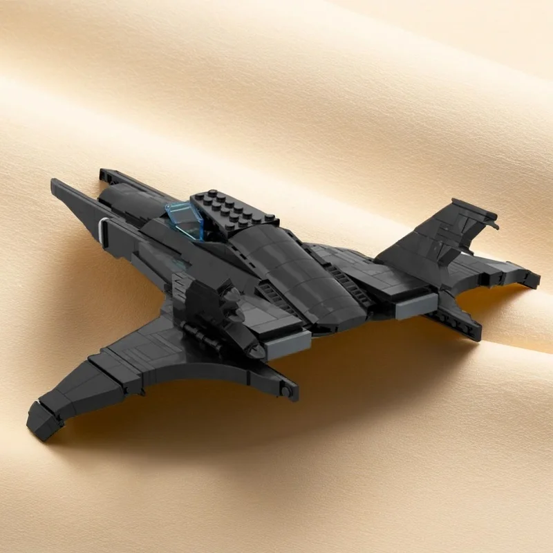 595PCS MOC Hero Movie Arkham Asylum Batwing Model Technology DIY Creative Assembly Building Blocks Display Birthday Gift Home
595PCS MOC Hero Movie Arkham Asylum Batwing Model Technology DIY Creative Assembly Building Blocks Display Birthday Gift Home